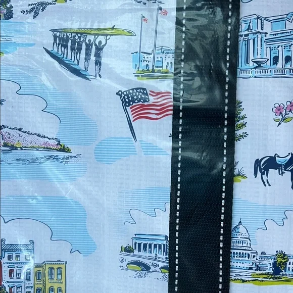 SCOUT Original Deano 20007 Tote Bag Washington DC NWT Size 19” W x 15” H x 10” D - Picture 6 of 9